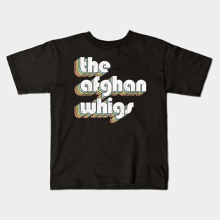 The Afghan Whigs / Rainbow Vintage Kids T-Shirt